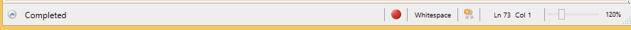 StatusBar