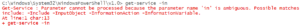 AmbiguousParameter error